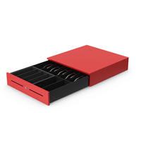 Red Cash Register Drawer PNG & PSD Images