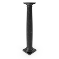 Reproduction Of The Ancient Classic Roman Doric Toscana Column PNG & PSD Images
