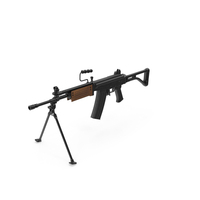 Machine Gun 13 Wood PNG & PSD Images