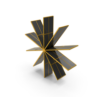 Asterisk Shape Wire Frame PNG & PSD Images