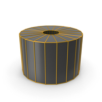 Cylinder Pipe Wire Frame PNG & PSD Images