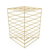 Cylindrical Square Frame Abstract PNG & PSD Images