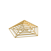 Pentagonal Pyramid Wire Frame PNG & PSD Images