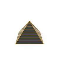 Pyramid Square Wire Frame PNG & PSD Images