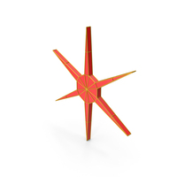 Sun Star Shape Wire Frame PNG & PSD Images