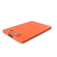 Clipboard Case Orange Closed PNG & PSD Images