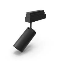 Cylinder LED Track Light Head PNG & PSD Images