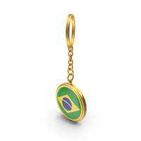 Keychain Flag Brazil PNG & PSD Images