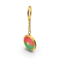 Keychain Flag Burkina Faso PNG & PSD Images