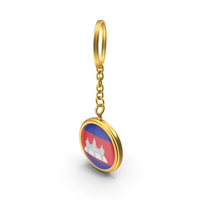 Keychain Flag Cambodia PNG & PSD Images