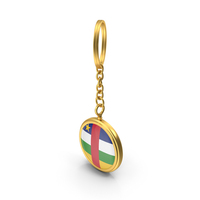 Keychain Flag Central African Republic PNG & PSD Images