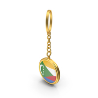 Keychain Flag Comoros PNG & PSD Images