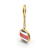 Keychain Flag Costa Rica PNG & PSD Images