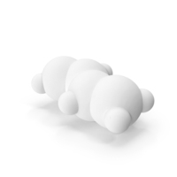 Butadiene Hemispherical Model Monochrome PNG & PSD Images