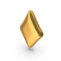 Diamonds  Playing Card  Icon Gold PNG & PSD Images