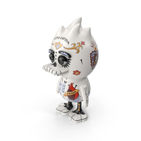 TUD Toy Frida Kahlo White PNG & PSD Images