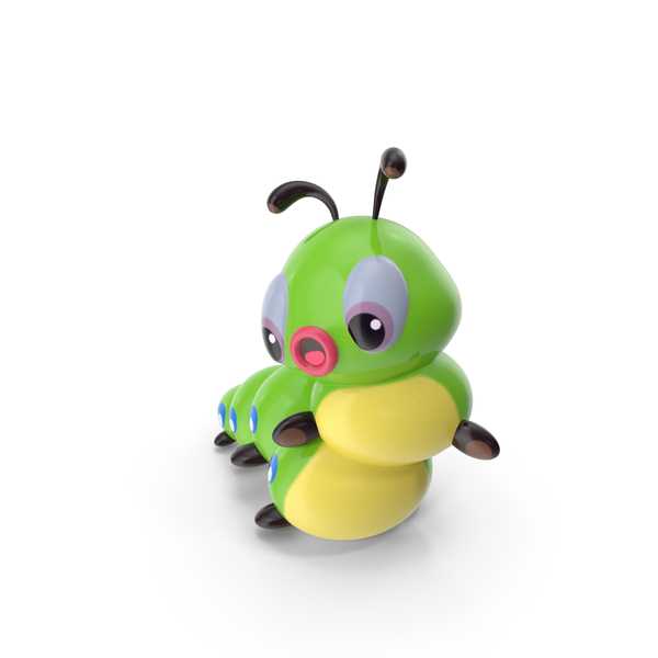 Caterpillar Cartoon Toy PNG & PSD Images