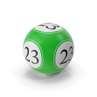 Bingo Ball 23 PNG & PSD Images
