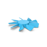 Blue Plastic Propeller PNG & PSD Images