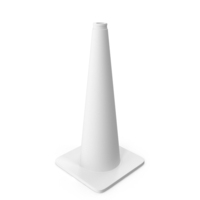 28 Inch Traffic Cone Monochrome PNG & PSD Images