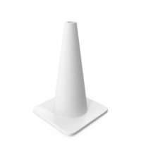 18 Inch Traffic Cone Monochrome PNG & PSD Images