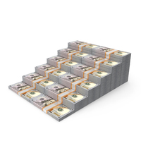 Dollar Money Lots Double Steps PNG & PSD Images