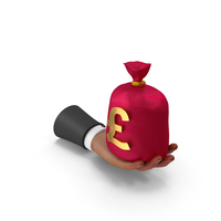 Holding Pound Bag Left Hand PNG & PSD Images