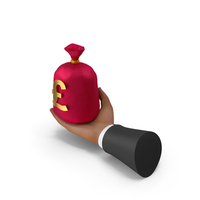 Holding Pound Bag Money Right Hand PNG & PSD Images