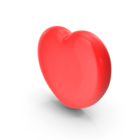 Heart Shape Coloured Icon PNG & PSD Images