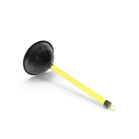 Toilet Plunge Coloured Icon PNG & PSD Images