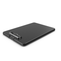 Clipboard Case Black Closed PNG & PSD Images