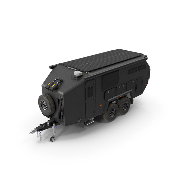 Expedition Mobile Home Black PNG & PSD Images