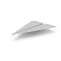 Realistic Paper Airplane PNG & PSD Images