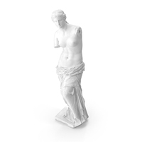 Statue Of Venus De Milo Plaster PNG & PSD Images