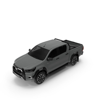 Toyota Hilux 2022 Grey PNG & PSD Images