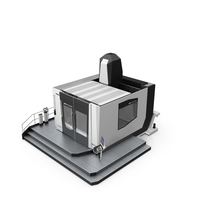 DMU 200 Gantry CNC Machine PNG & PSD Images