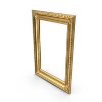 Elegant Ornate Baroque Picture Frame PNG & PSD Images