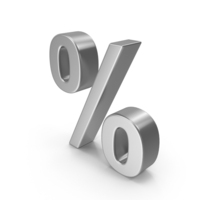 Silver Percent PNG & PSD Images