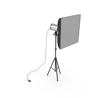 Studio Softbox Light On Tripod PNG & PSD Images