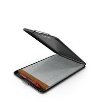 Storage Clipboard Black Open PNG & PSD Images