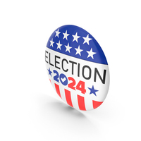 Election Vote 2024 Badge USA PNG & PSD Images