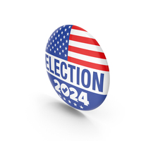 Election Vote 2024 Badge USA PNG & PSD Images