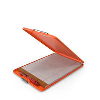 Storage Clipboard Orange Open PNG & PSD Images