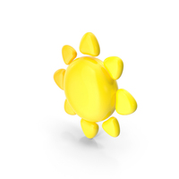 Stylized Sun Icon PNG & PSD Images