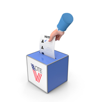 SImple Vote Flag PNG & PSD Images