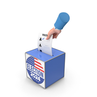 Election Vote 2024 Ballot Box USA PNG & PSD Images