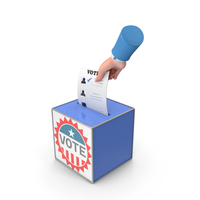 Vote Star Elections Ballot Box USA PNG & PSD Images