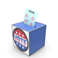 Six Stars Vote Flag Font Ballot Box PNG & PSD Images