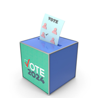 Tick Vote 2024 Box PNG & PSD Images