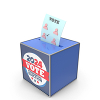 Vote 2024 Elections Box PNG & PSD Images